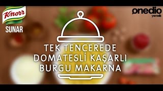 Domatesli Makarnanın İncelikleri BirDeBöyleDeneyin [upl. by Eneluj311]