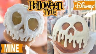 How to Make Disneyland Inspired Poison Skull Caramel Apples Disneyland Copycat Recipe [upl. by Ecniuq578]