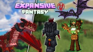 🔥 AddonMods EXPANSIVE FANTASY V202 update mới nhất Minecraft PE 118 [upl. by Enirehtac]