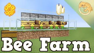 Automatic Bee farm for minecraft 119 and 120 [upl. by Ruhtracm]