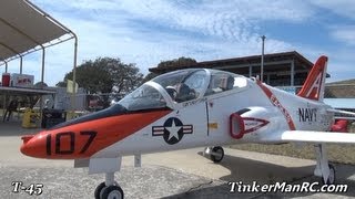 Giant Scale Turbine T45 Goshawk Flight [upl. by Dugald]