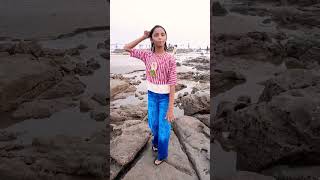 Chatak matak dance song viral short Aarushi Prasad [upl. by Rubel]