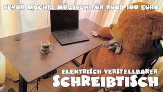 Vevor elektrisch verstellbarer Schreibtisch [upl. by Montana]