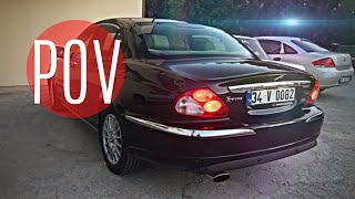 Jaguar X Type 2 0d POV Driving [upl. by Sillek]