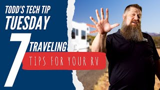 7 Traveling Tips for your RV [upl. by Annawad]