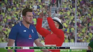 Ashes Cricket 2017 ODI batting Gameplay [upl. by Nimesay]