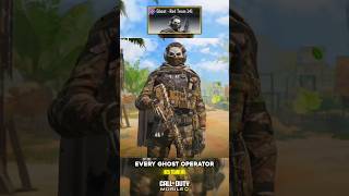 EVERY GHOST SKIN IN COD MOBILE 😍 15 SKINS [upl. by Iv]