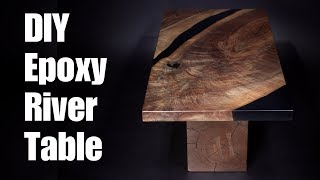 DIY Epoxy River Table Part One HowTo Woodworking [upl. by Trini]