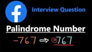 Palindrome Number Program in JS  Coding interview [upl. by Arikat]