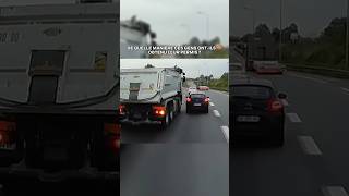 De quelle manière ces gens ontils obtenu leur permis de conduire  🤬 dashcam france route [upl. by Navonod]