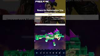 FREE FIRE REDEEM CODE TODAY 11 OCTOBER REDEEM CODE FREE FIRE  FF REDEEM CODE TODAY 11 OCTOBER FF [upl. by Ydnec]