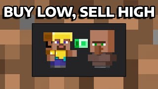 MINECRAFT ACHIEVEMENTTROPHY GUIDE 112   BUY LOW SELL HIGH [upl. by Virgil]