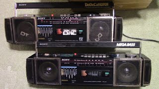 Sony CFSD10 DoDeCaHORN DoDeCa zone unboxing play cassette Subwoofer Megabass 13Sept24 [upl. by Bevus]