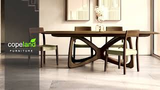 Butterfly Extension Dining Table by Copeland Furniture  Vermont Woods Studios [upl. by Acinaj477]