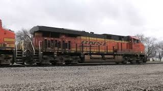 BNSF 4260 West in Chillicothe IL 12323 [upl. by Hctub]