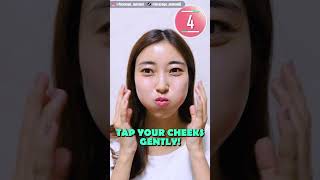 How to lose face fat  Cheekbone exercise viral shots [upl. by Baptlsta]