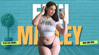 ☀️Erin Marley Klay American Curvy Plus Size Model Influencer Fashionista Biography And Wiki [upl. by Culhert]