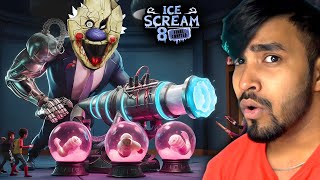 FINALLY MY ALL FRIENDS ESCAPED FROM ICECREAM UNCLE  TECHNO GAMERZ ICESCREAM 8 HORROR GAMEPLAY [upl. by Ardni49]