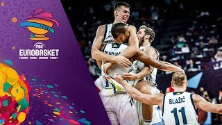 Slovenia v Serbia  Full Game  Final  FIBA EuroBasket 2017 [upl. by Karas]