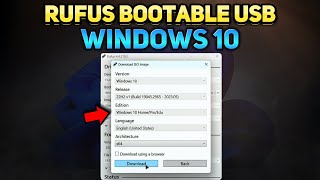 How to Create a Windows 10 Installation USB with Rufus Tutorial [upl. by Brook]