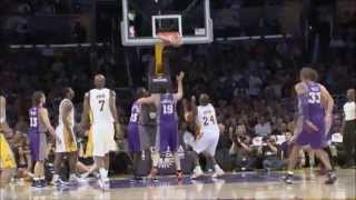 Kobe Bryant Off the Backboard to Himself Compilation [upl. by Cirdes]