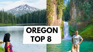 Oregon  TOP 8 Places to Visit  Coast Columbia River Gorge Portland Crater Lake [upl. by Paine940]