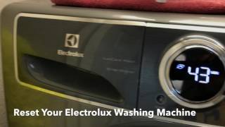 Reset Your Electrolux Washing Machine [upl. by Annatnas]