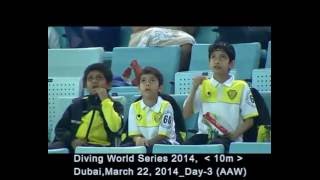 Diving World Series 2014 Dubai Day 3  10m  ALL [upl. by Barr]