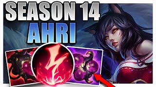 SEASON 14 AHRI SUPPORT GAMEPLAY GUIDE [upl. by Zena]