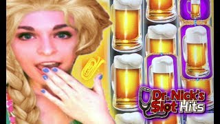 BIG WINS WITH HEIDI Heidis Bier Haus Slot Machine [upl. by Icyak240]