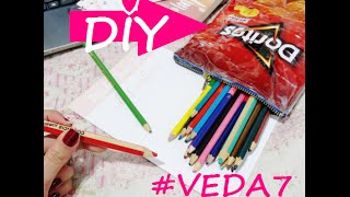 DIY  Estojo de Salgadinho Doritos [upl. by Santa]