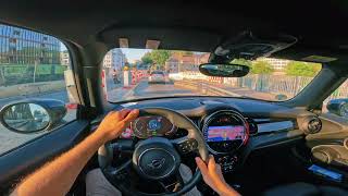 2022 Mini Cooper  POV Test Drive Review  130 HP Petrol  Berlin [upl. by Ayamahs248]