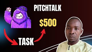 Pitch talk update How to complete the task💯 [upl. by Irehs]