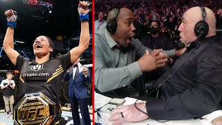 UFC 269 Commentator Booth Reactions [upl. by Duffy]