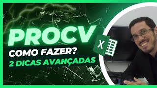 Como Fazer o PROCV no Excel  2 Dicas Avançadas [upl. by Cone]