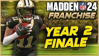 Ending the Season amp Locking in Draft Position  Madden 24 Saints Franchise Y2G1617  Ep36 [upl. by Lucrece]