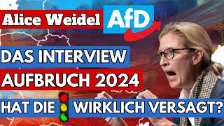 Alice Weidel DAS INTERVIEW DER AUFBRUCH 2024 bei AUF1 [upl. by Nevla]