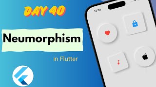 Flutter Neumorphism Button  Flutter Neumorphic [upl. by Aromat]