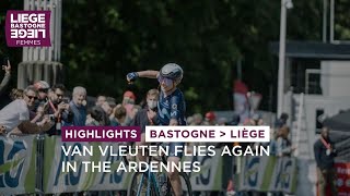 Liège Bastogne Liège Femmes 2022  Stage summary [upl. by Mcmullan]