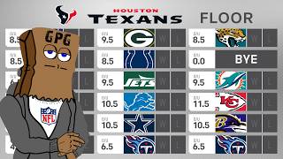 FULL Houston Texans 2024 Preview Win Total Floor amp Ceiling [upl. by Ahterahs]