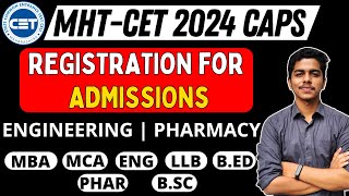 MHTCET 2024  Engineering amp Pharmacy  Admission Registration Dates  MBA MCA  mhtcet2024 cet [upl. by Ahsimal326]