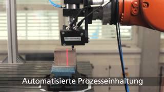 VariProg Effiziente Roboterprogrammierung und sensorgestütztes Entgraten mit Industrieroboter [upl. by Savdeep]