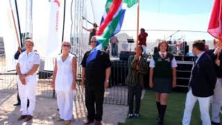 Bartolomeu Dias raps at Dias amp Port Festival ceremonial opening [upl. by Leynwad]