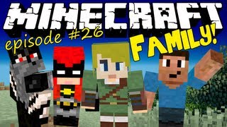 Minecraft Family 26 LIFE SAVER [upl. by Intyre]