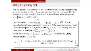 Lecture 7 Pareto Optimality [upl. by Aikal]