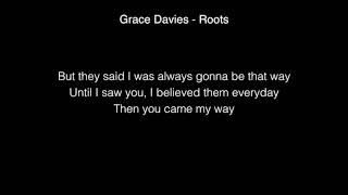 Grace Davies  Roots Lyrics  From The X Factor UK 2017 [upl. by Sacci476]