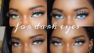 Best Contacts For DARK Eyes  Solotica [upl. by Nnahoj]