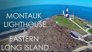 Montauk Lighthouse amp Eastern Long Island  Aerial DJI Phantom amp GoPro [upl. by Ainex]