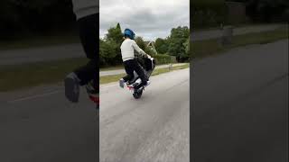 Moped stunt [upl. by Kellen921]