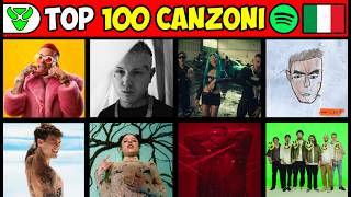 TOP 100 CANZONI ITALIANE PIÙ ASCOLTATE SU SPOTIFY 🇮🇹 2024 top100 canzoni music ita 2024 [upl. by Spense]